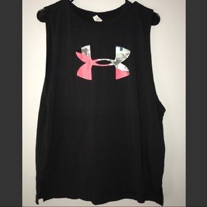 NWT Womens Under Armour Heat Gear Loose Tank Top